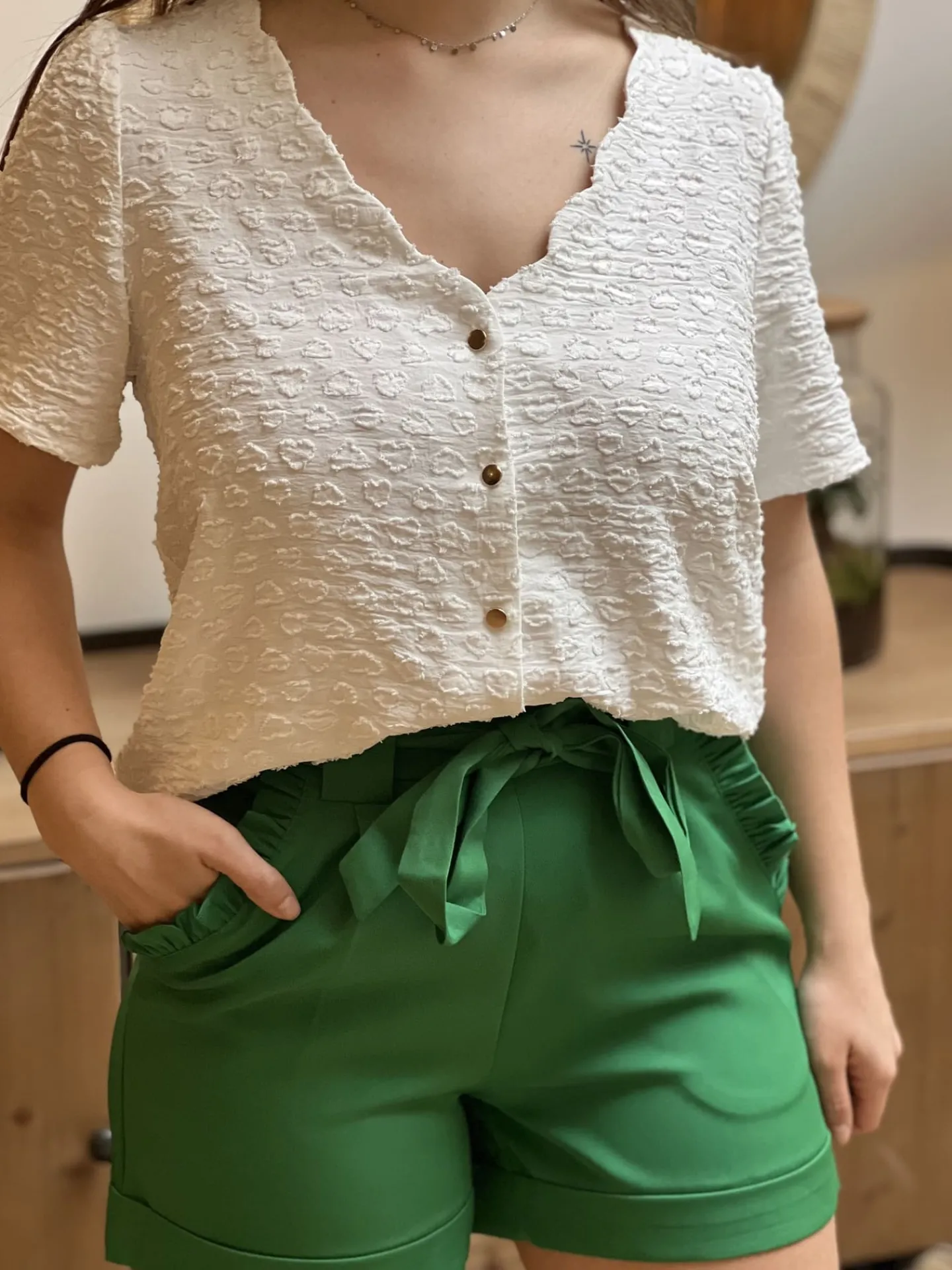 Short Linette*Mademoiselle Marcelle Discount