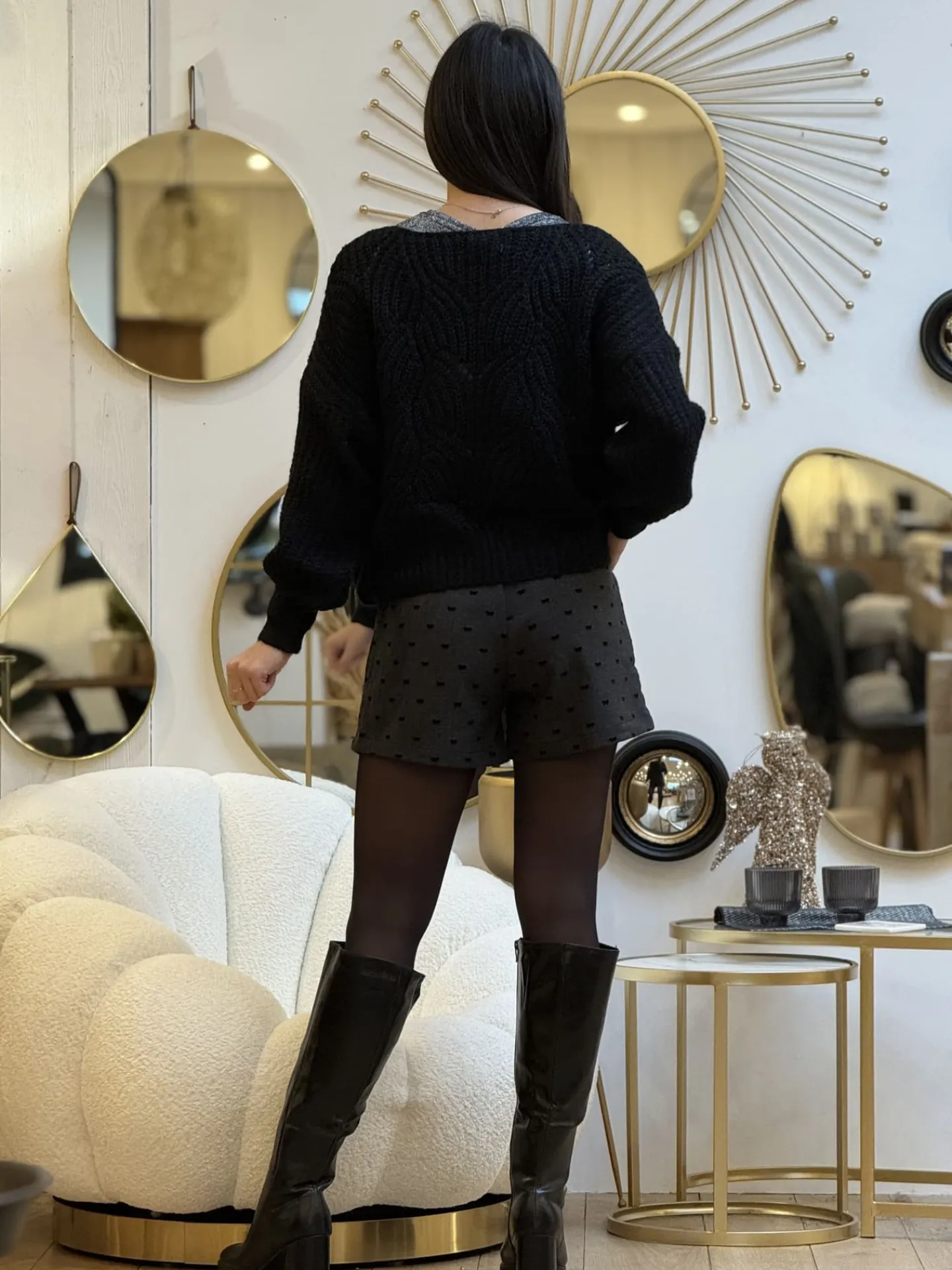 Short Violaine*Mademoiselle Marcelle Cheap