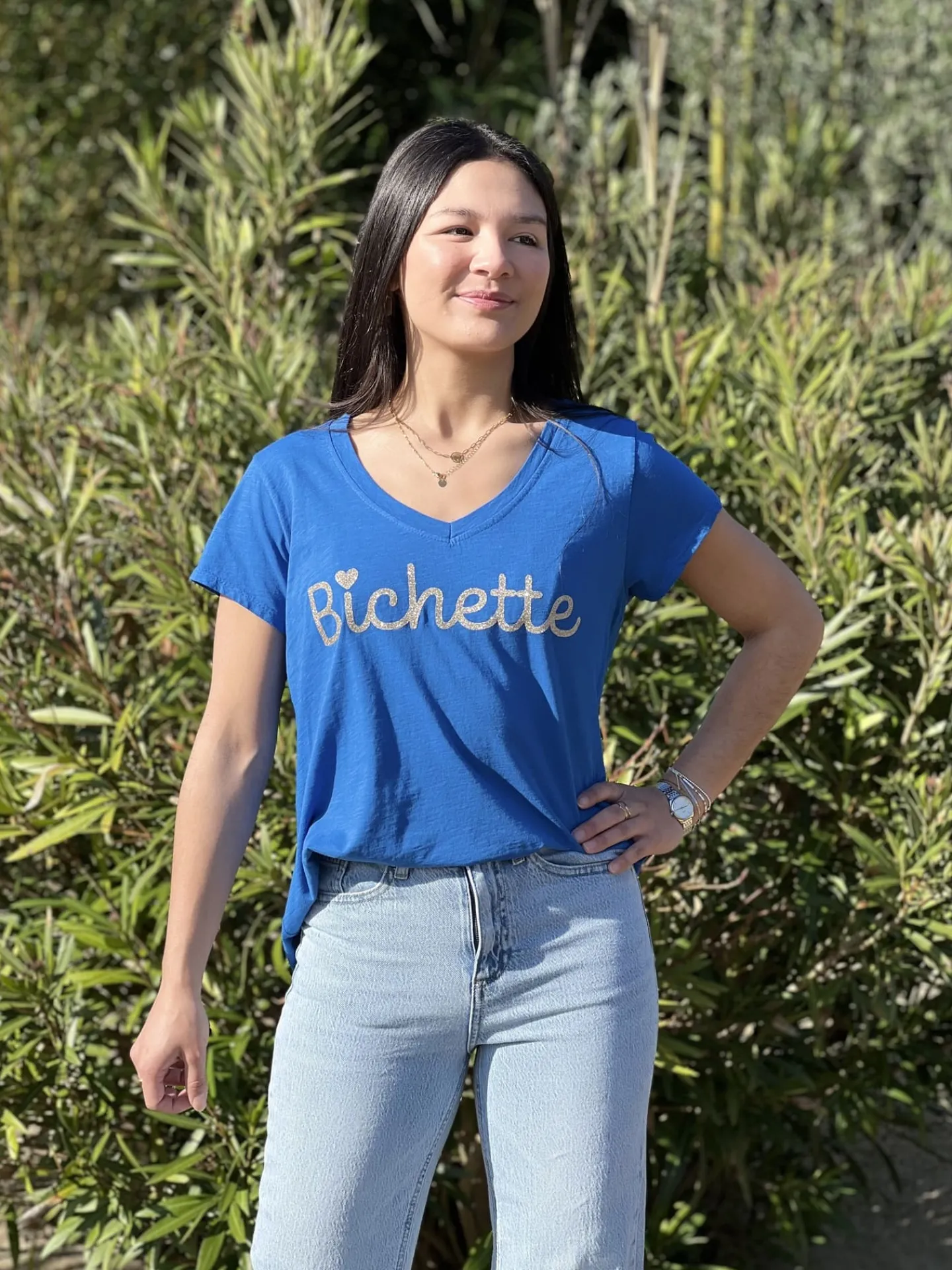 Tee-shirt Bichette*Mademoiselle Marcelle Discount