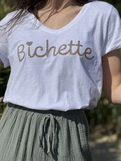 Tee-shirt Bichette*Mademoiselle Marcelle Discount