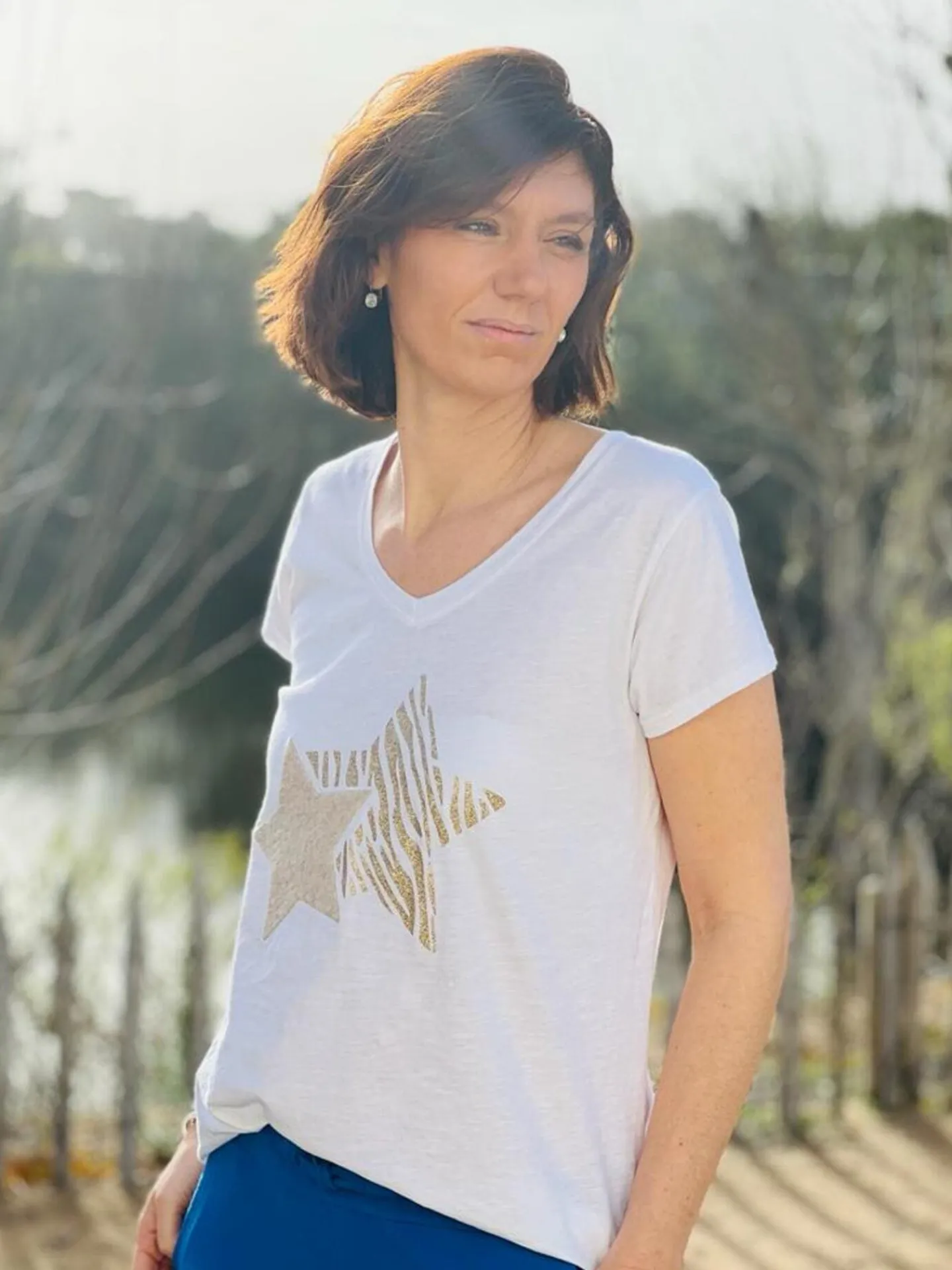 Tee-shirt Camille*Mademoiselle Marcelle Clearance