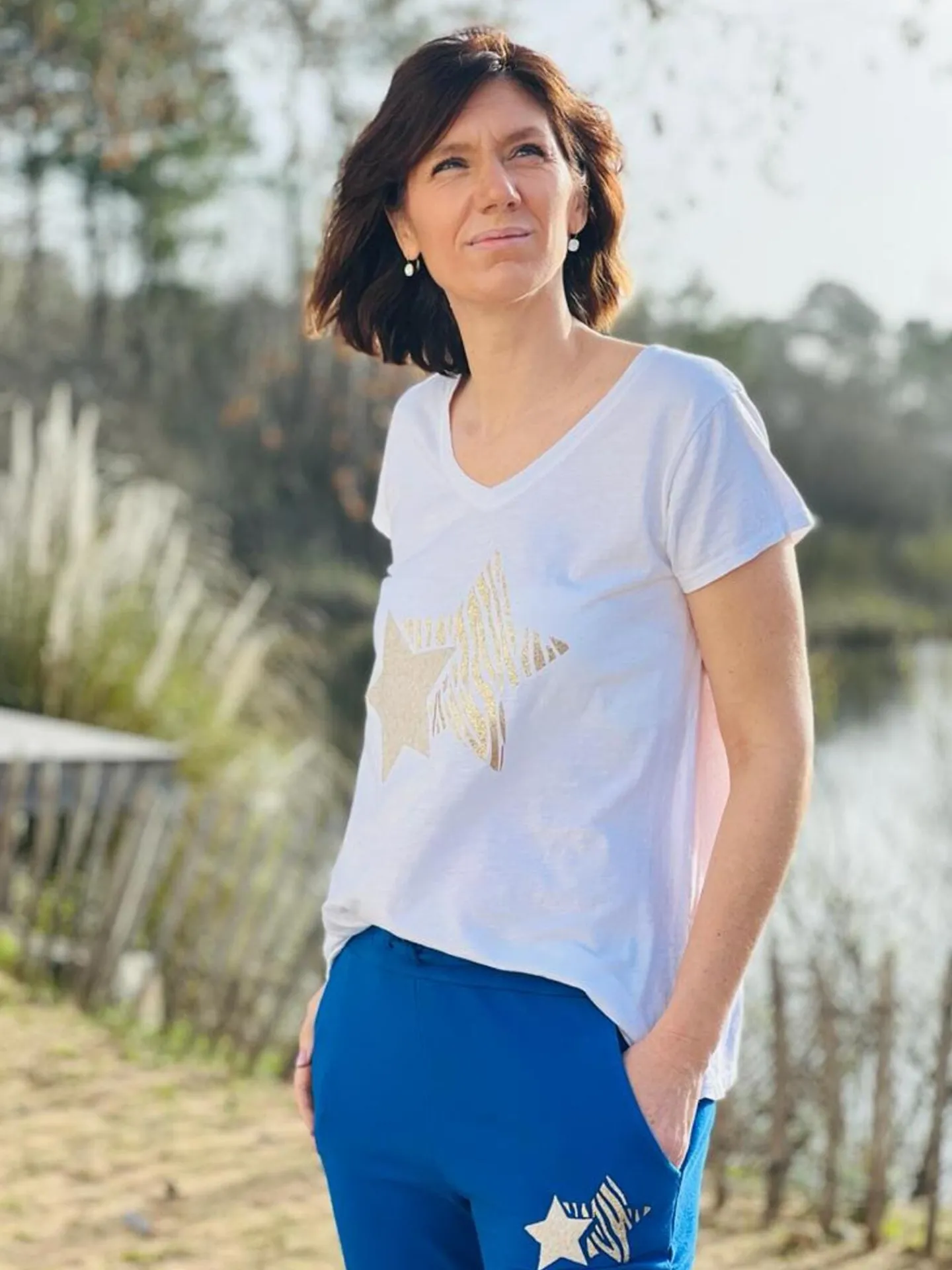 Tee-shirt Camille*Mademoiselle Marcelle Clearance