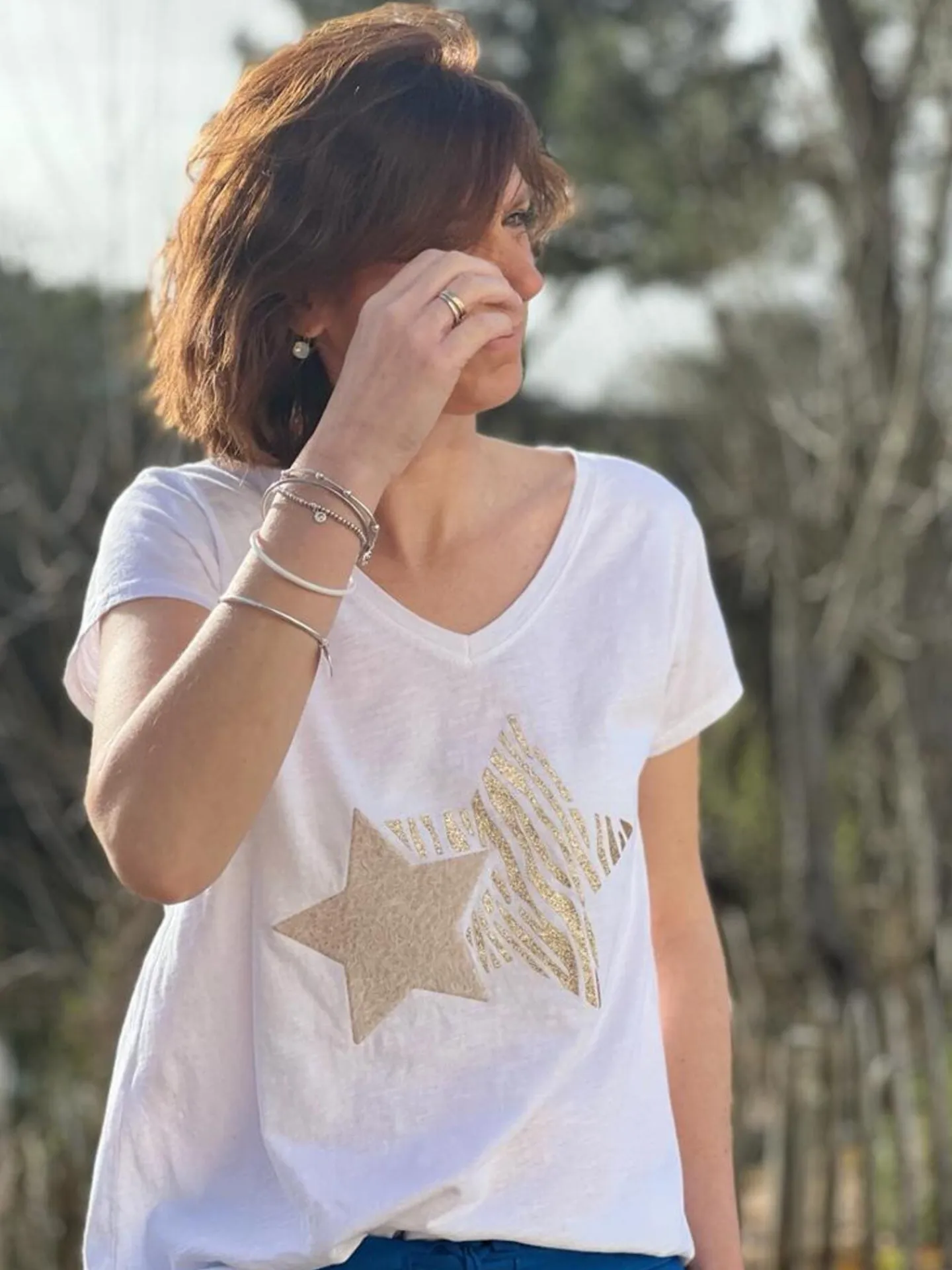 Tee-shirt Camille*Mademoiselle Marcelle Clearance