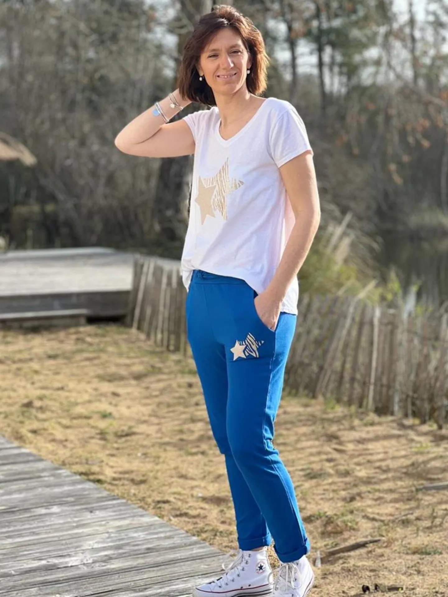 Tee-shirt Camille*Mademoiselle Marcelle Clearance