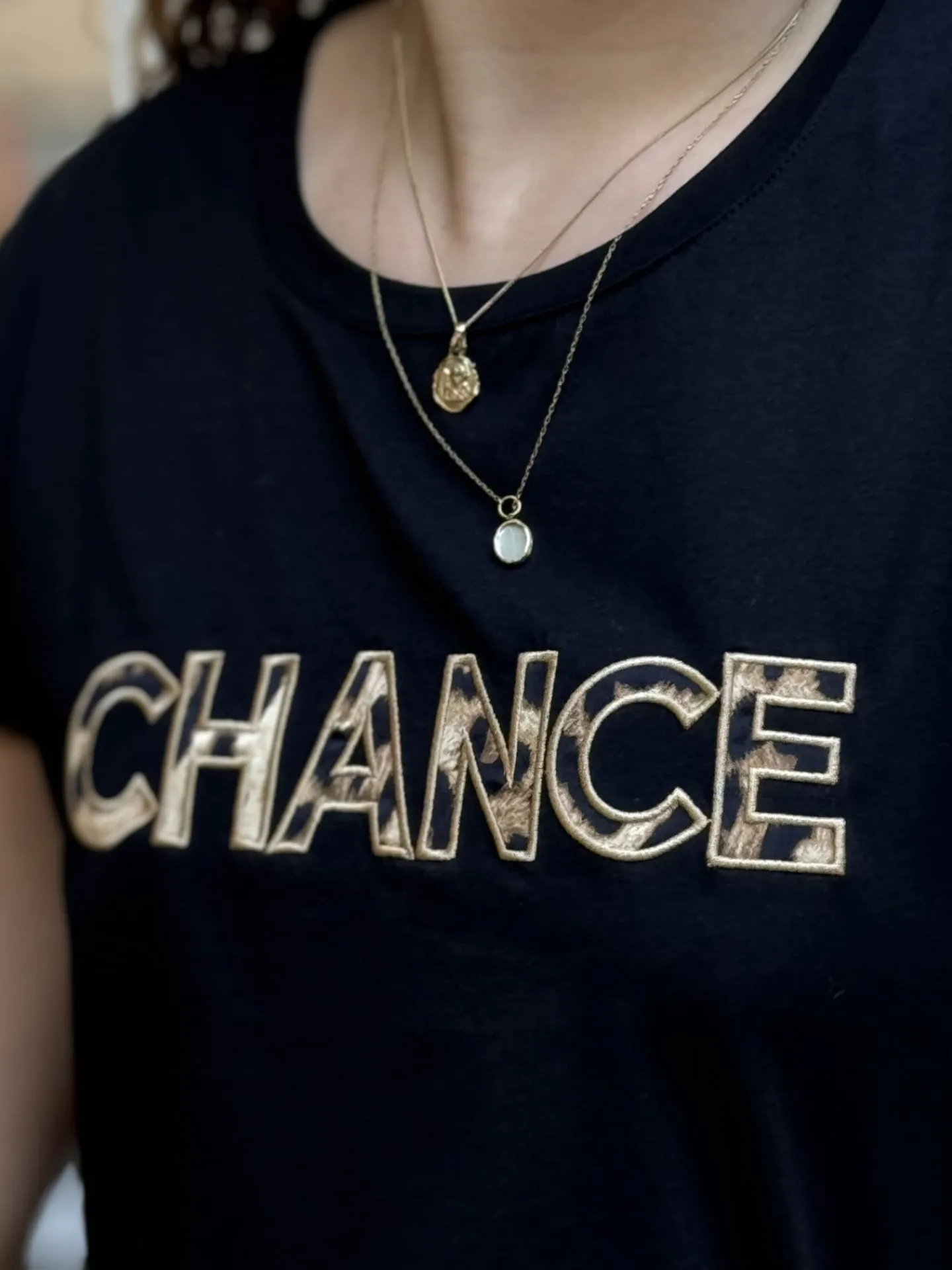 Tee-shirt Chance*Mademoiselle Marcelle New