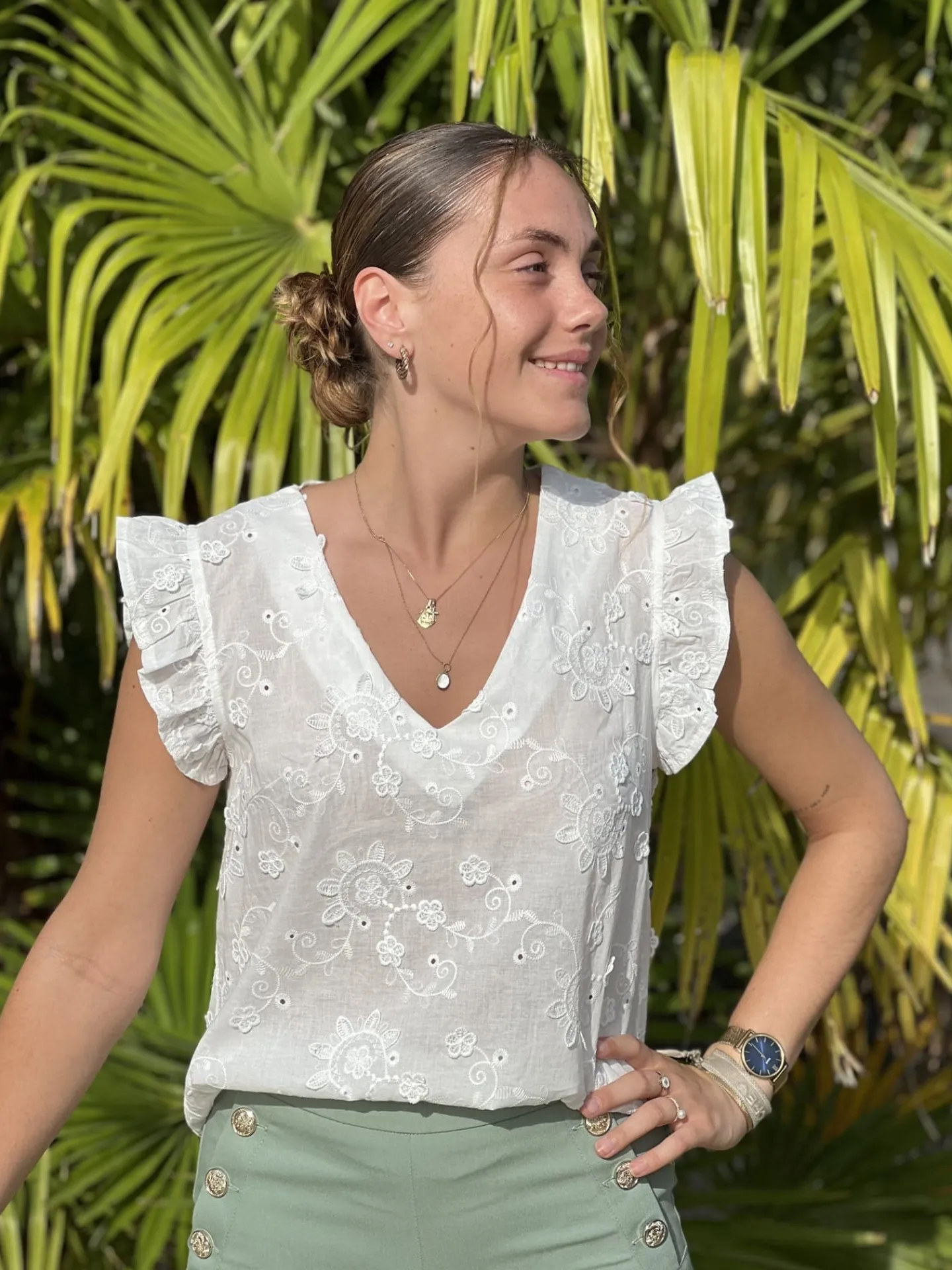 Tee-shirt Isélia*Mademoiselle Marcelle Store