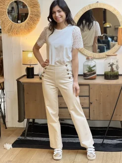 Tee-shirt Liane*Mademoiselle Marcelle Clearance