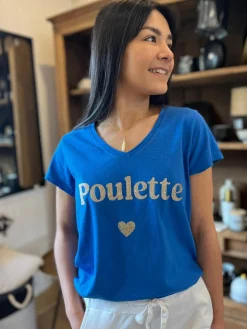 Tee-shirt Poulette*Mademoiselle Marcelle Discount