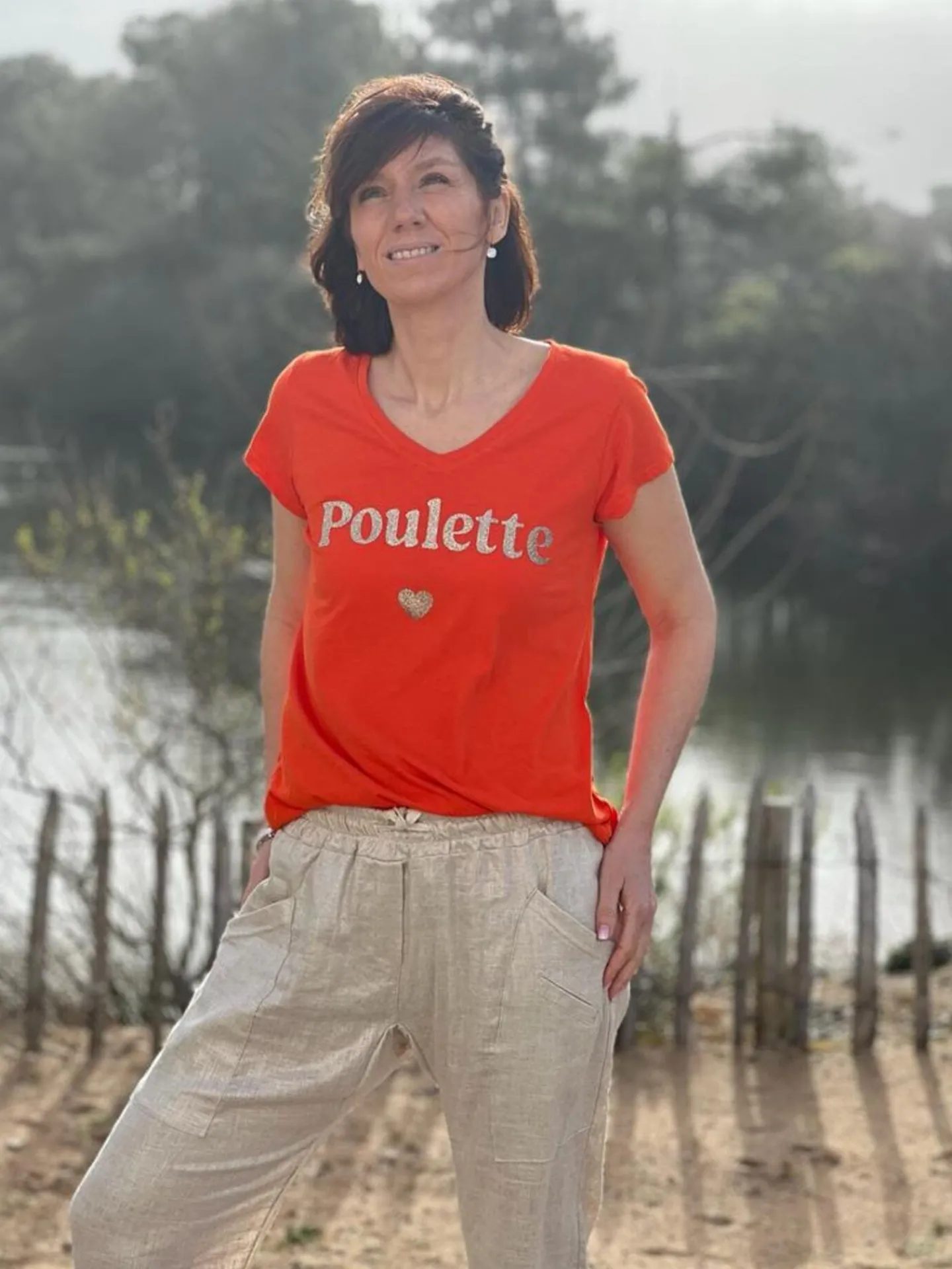 Tee-shirt Poulette*Mademoiselle Marcelle Discount