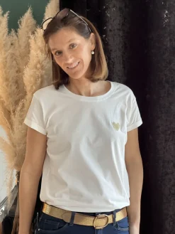 Tee-shirt Rosebelle*Mademoiselle Marcelle Store