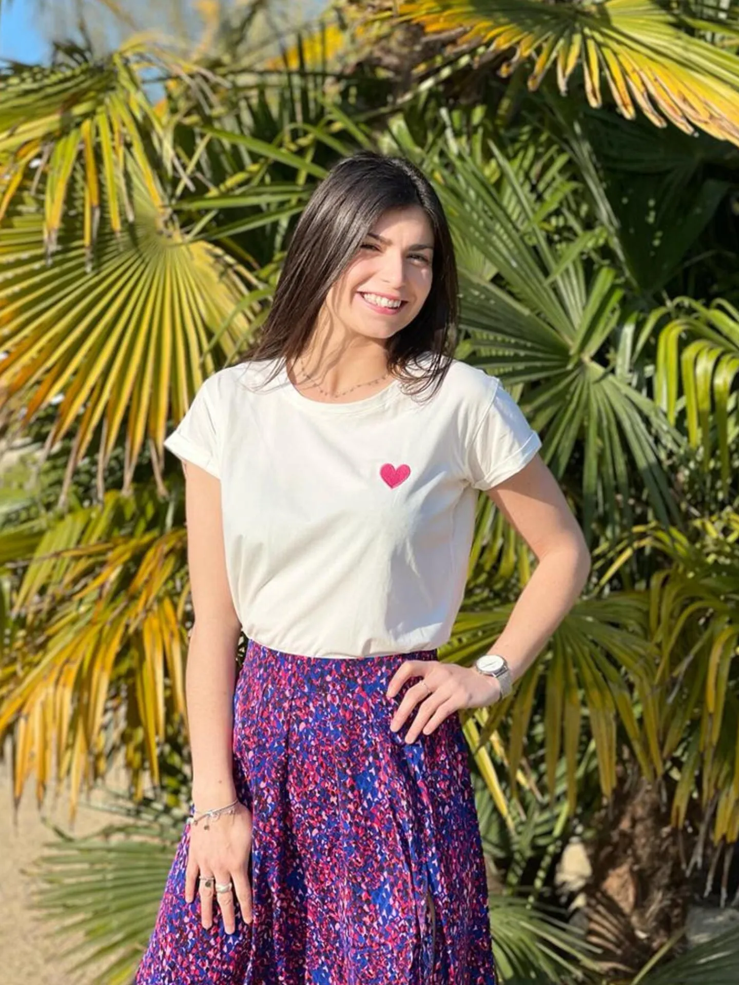 Tee-shirt Rosebelle*Mademoiselle Marcelle Store