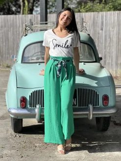 Tee-shirt Smile*Mademoiselle Marcelle Clearance