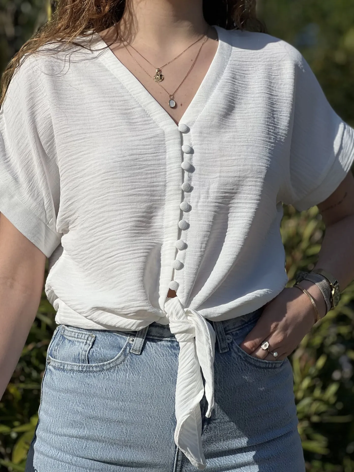 Top Caroline*Mademoiselle Marcelle Cheap