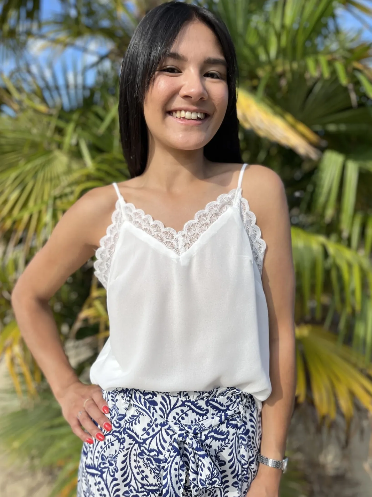 Top Clarisse*Mademoiselle Marcelle Sale