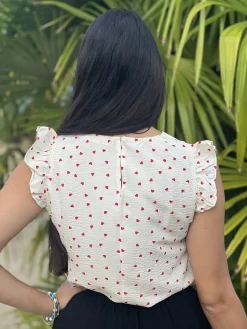 Top Floriane*Mademoiselle Marcelle Sale