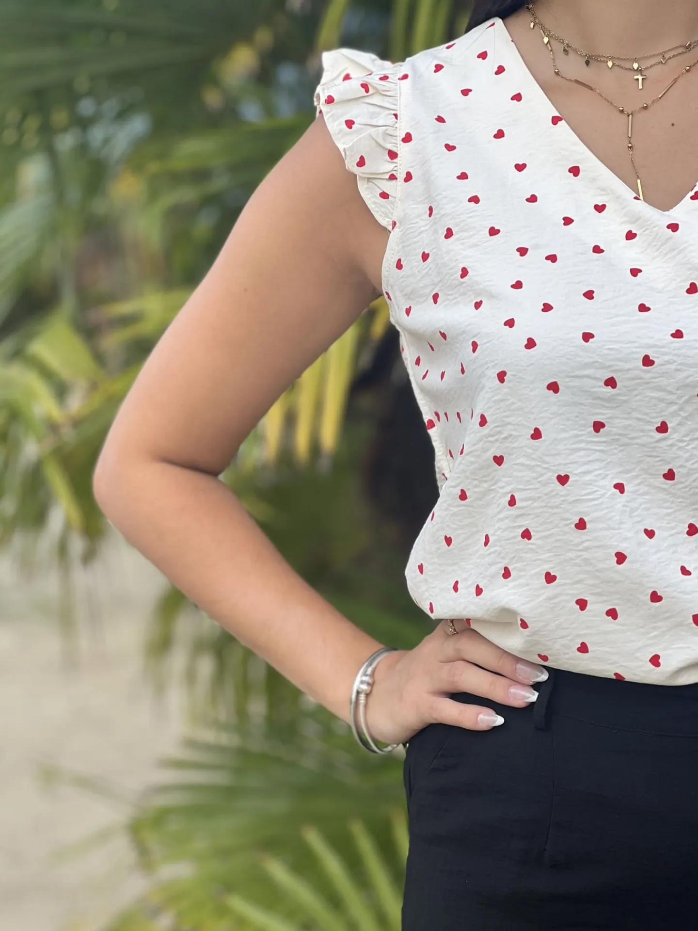 Top Floriane*Mademoiselle Marcelle Sale
