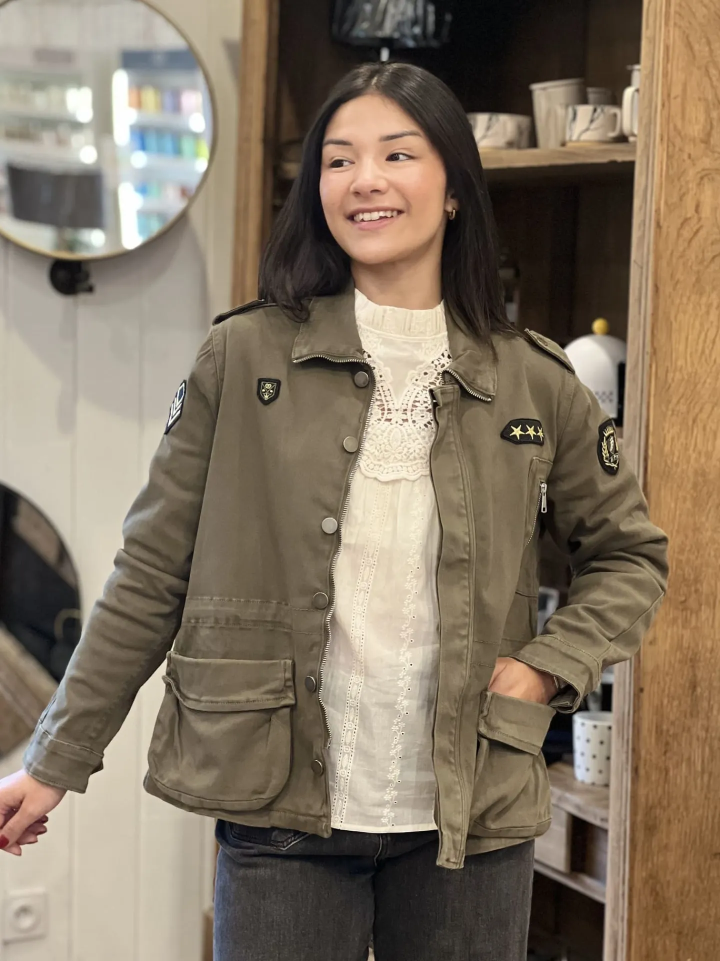 Veste Clarisse*Mademoiselle Marcelle Clearance