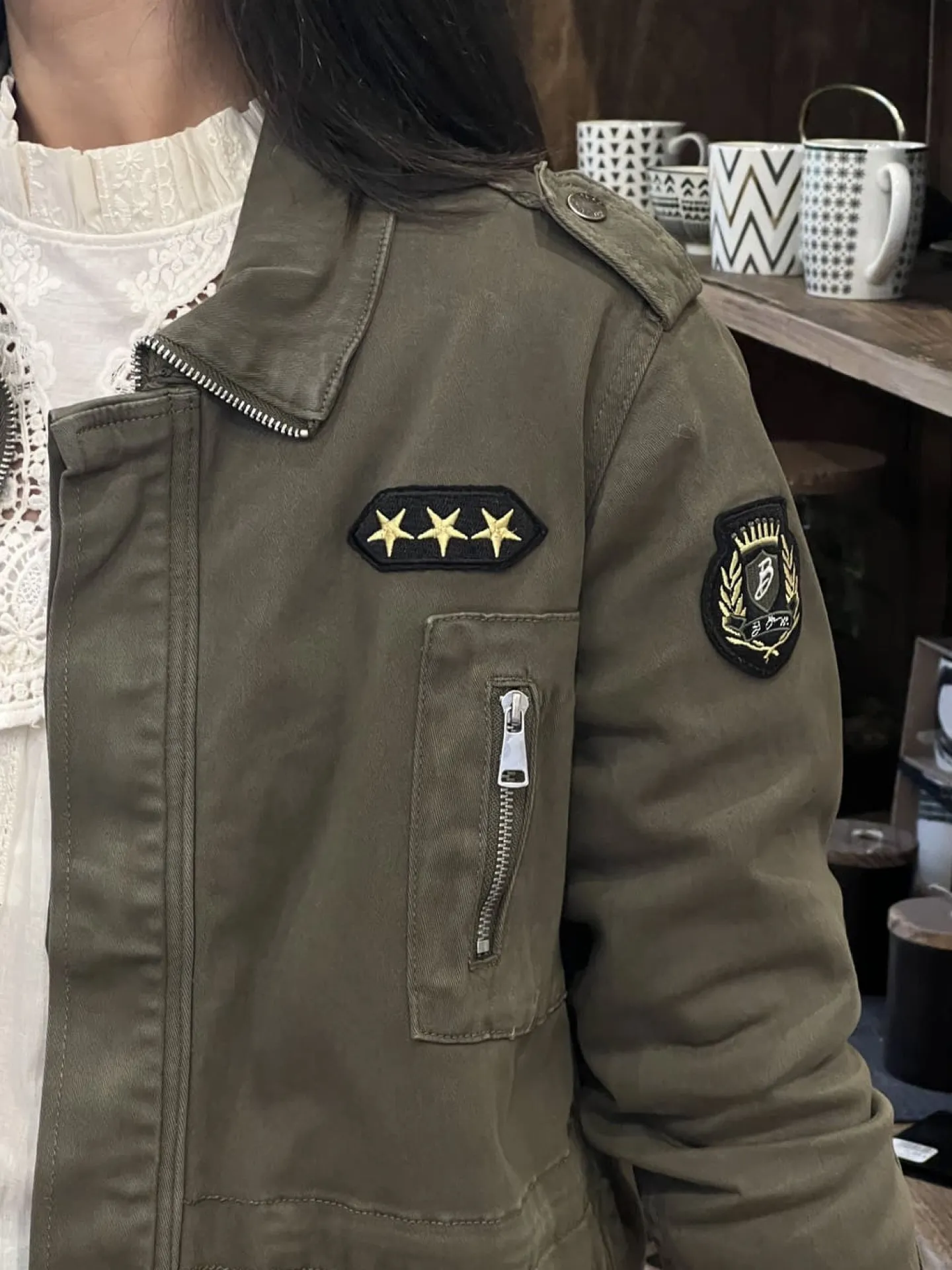 Veste Clarisse*Mademoiselle Marcelle Clearance